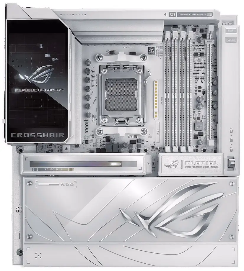 Montaje Placa Base ASUS ROG CROSSHAIR X870E GLACIAL Ajalvir Ajalvir PC - Montaje Placa Base ASUS ROG CROSSHAIR X870E GLACIAL Ajalvir